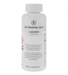 Ekwb ek-cryofuel solid cloud white (concentrat 250 ml), lichid de răcire (alb, 250 ml)