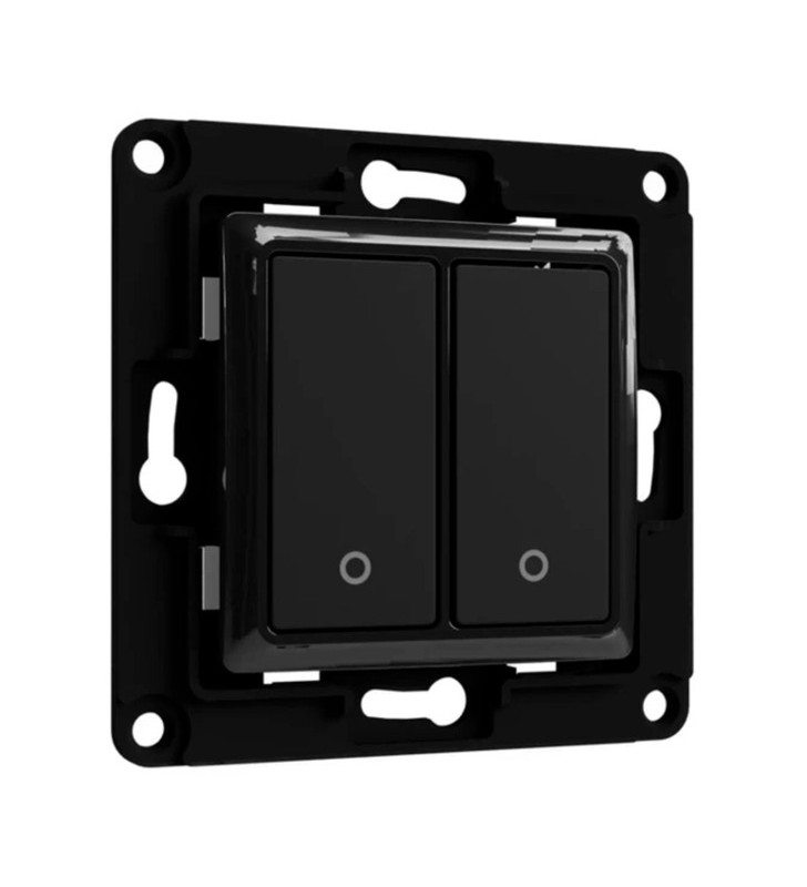 Shelly wall switch 2, buton (negru)