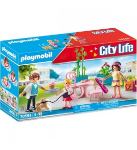 Playmobil 70593 city life pauza de cafea jucărie de construcție