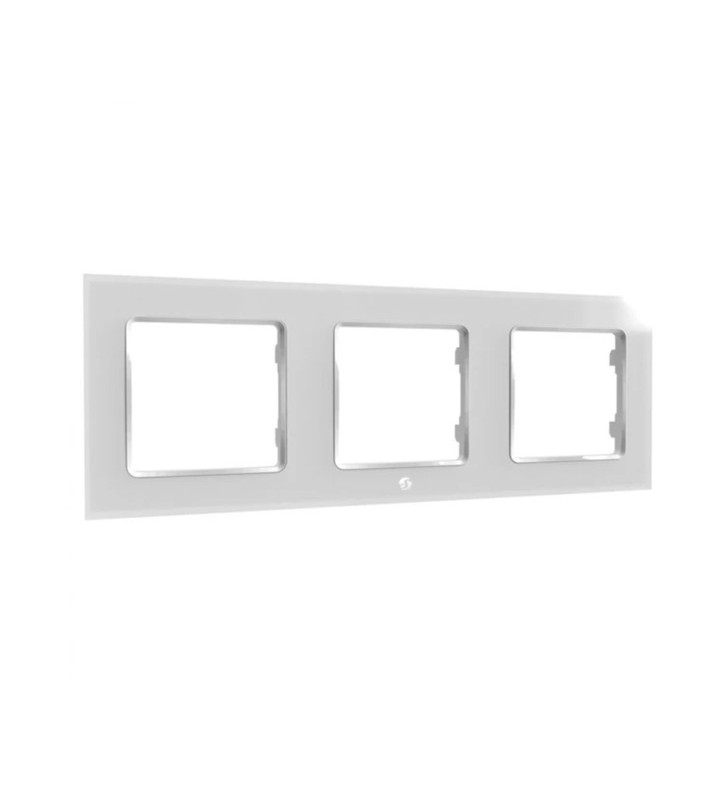 Shelly wall frame 3, coperta (alb, pentru comutator de perete)