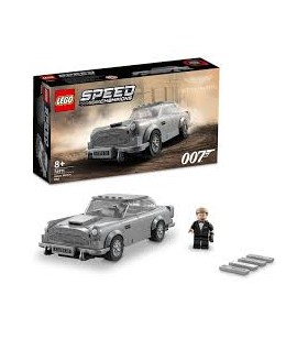 Lego 76911 speed ​​​​champions: 007 jucărie de construcție aston martin db5 (replică model de mașină james bond cu minifigurină)