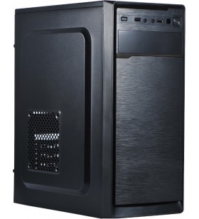 Carcasa spire middle-tower  atx,  front usb &amp audio, suport 3x 120mm fan, black, "oemt1507b"