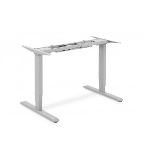 Height-adjustable table frame/electric height 63-125cm gr/si