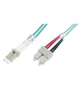 Digitus lwl om 3 patchcable 10m/multimode lc/sc