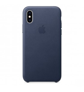 Apple iphone xs leather case - midnight blue