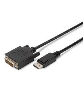 Displayport adapter cable 1.0m/dp - dvi (24+1)