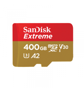 Sandisk sdsqxa1-400g-gn6ma sandisk extreme microsdxc uhs-i card, 400 gb, 160/90 mb/s