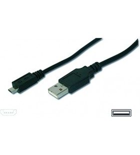 Digitus usb cable a-micro b/m/m 1.0m usb 2.0 compatible