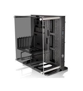 Thermaltake core p3 atx tempered glass gaming computer case chassis, open frame panoramic viewing