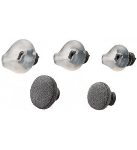 Plantronics 66935-05 eartip kit for cs70 wireless headsets (3 gel and 3 foam tips)