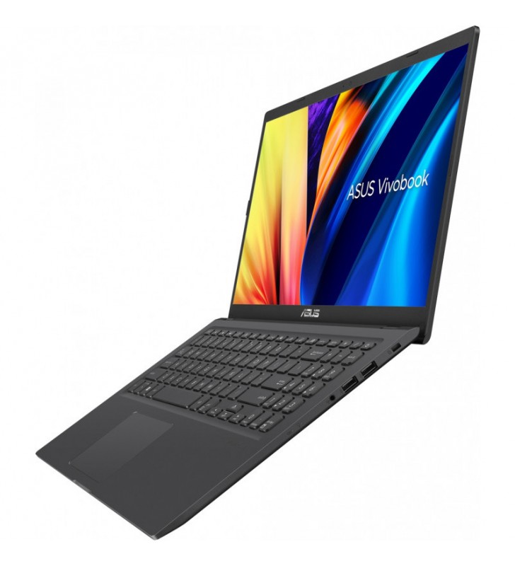 Laptop asus 15.6'' vivobook 15 x1500ea, fhd, procesor intel® core™ i7-1165g7 (12m cache, up to 4.70 ghz, with ipu), 16gb ddr4, 1tb hdd + 512gb ssd, intel iris xe, no os, indie black