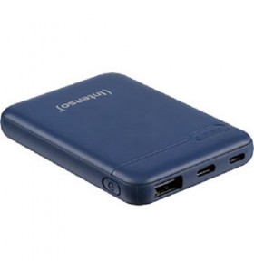 Baterie portabila Intenso XS5000, 5000mAh, 1x USB, 2x USB-C, Blue