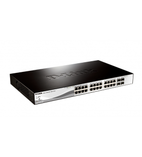 Switch D-Link DGS-1210-28, 24 x 10/100/1000, 4 Combo SFP Gigabit
