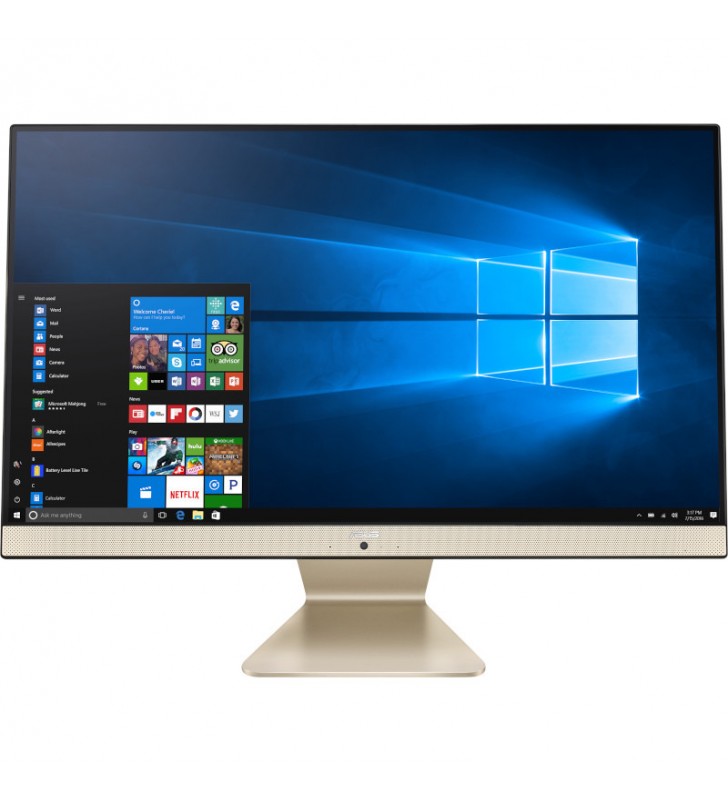All-in-one pc asus v241eak, 23.8 inch fhd, procesor intel® core™ i3-1115g4 3.0ghz tiger lake, 8gb ram, 256gb ssd, iris xe graphics, camera web, no os