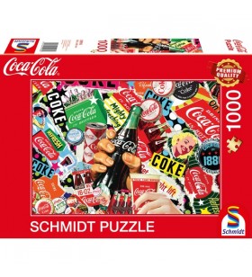Schmidt games coca-cola este!, puzzle (1000 bucăți)