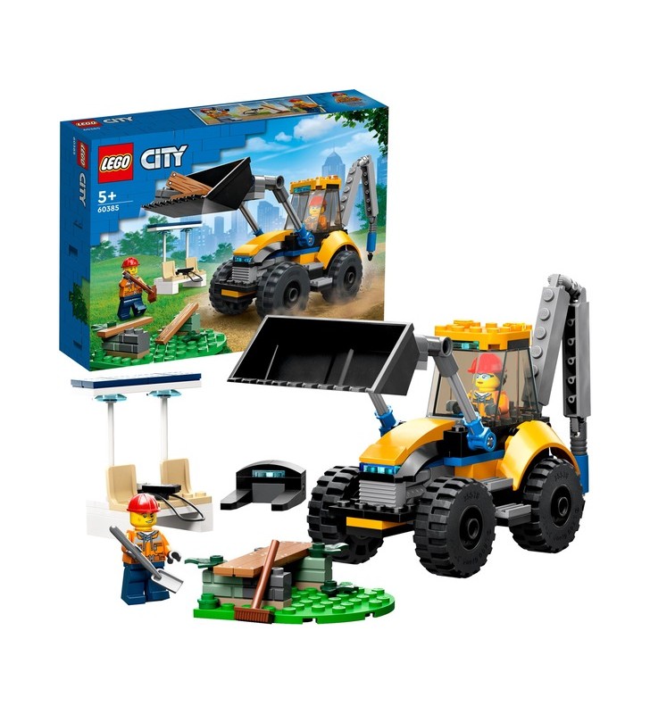 Jucărie de construcție lego 60385 city încărcător cu roți