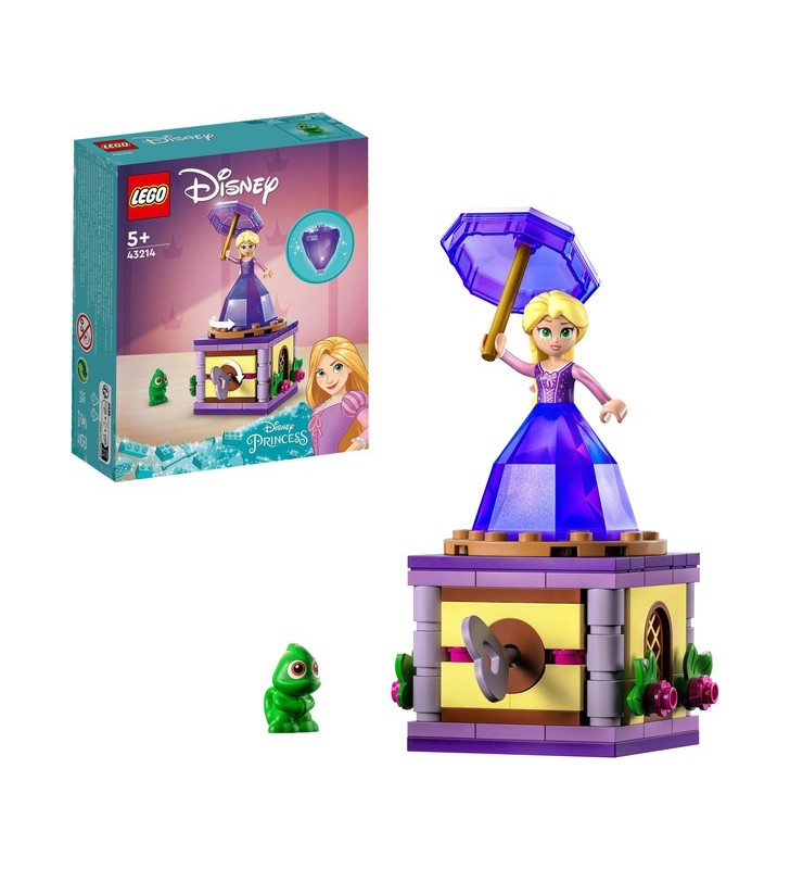 Lego 43214 disney princess rapunzel cutie muzicală jucărie de construcție