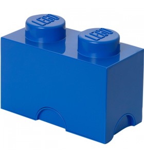 Lego storage brick 2 blau, room copenhaga lego storage brick 2 albastru, cutie de depozitare