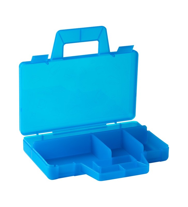 Room copenhaga lego sorting box to go, cutie de depozitare (albastru)