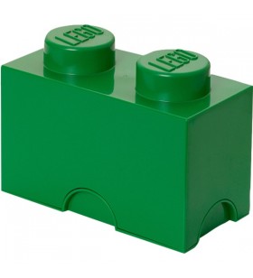 Room copenhaga lego storage brick 2 verde, cutie de depozitare (verde)