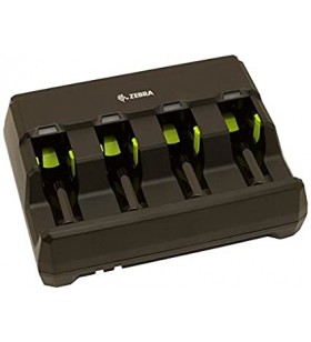 Zebra 3600, 4-slot battery charger no cables included, sac3600-4001cr (no cables included. order power supply, dc line cord and ac line cord separately.)