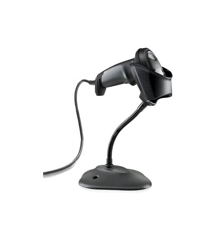 Zebra ds4600 series barcode scanners - ds4608-sr black with stand usb kit: ds4608-sr00007zzww scanner