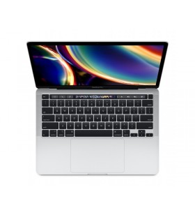 Apple - 13-inch macbook pro - 1.4ghz quad-core with turbo boost - 512gb - touch bar and touch id - silver - mxk72z/a