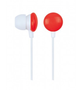 In-earphones, candy red "mhp-ep-001-r"