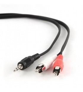 Gembird cca-458/0.2 gembird audio cable jack 3,5mm m / 2x rca (cinch) m, 0.20m