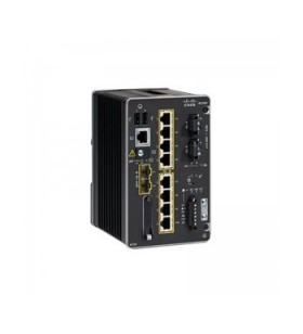Cisco catalyst ie3300 rugged 8-port copper switch w 2xfiber sfp, network essentials