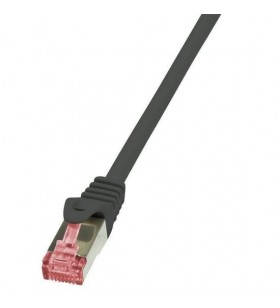 Logilink cq2053s logilink - patchcord cablu cat.6 s/ftp pimf primeline 2,00m, negru