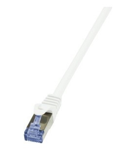 Logilink cq4021s logilink - patch cable cat.6a, made from cat.7, 600 mhz, s/ftp pimf raw, 0,5m