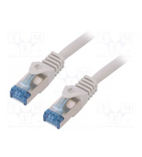 Logilink cq4022s logilink - patch cable cat.6a, made from cat.7, 600 mhz, s/ftp pimf raw, 0,5m