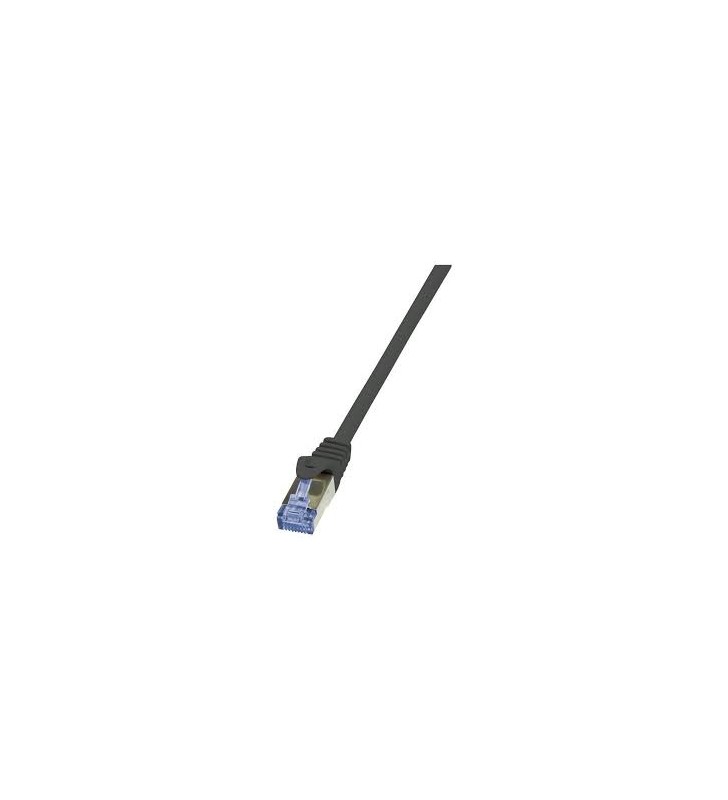 Logilink cq4093s logilink - cat.6a patch cable made from cat.7 raw cable, black, 10m