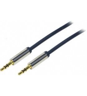 Logilink ca10030 logilink - cablu audio 3,5 m/m 0,3 albastru