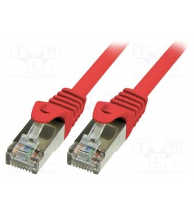 Logilink cp1034s logilink - cablu patchcord cat5e f/utp 1,00m roșu