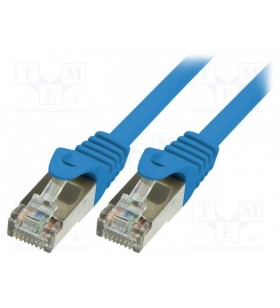 Logilink cp1066s logilink - cablu patchcord cat5e f/utp 3,00m albastru