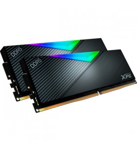 Kit ADATA DIMM 32GB DDR5-7200, memorie (negru, AX5U7200C3416G-DCLARBK, Lancer RGB, XMP)