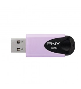 Pny attache 32 gb 4 usb 2.0 flash drive - purple