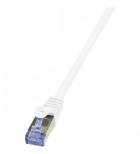 Logilink cq4101s logilink - cat.6a patch cable made from cat.7 raw cable, white, 15m