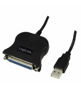 Logilink ua0054a logilink - adaptor usb pentru port paralel ieee1284 cu cablu 1.8m