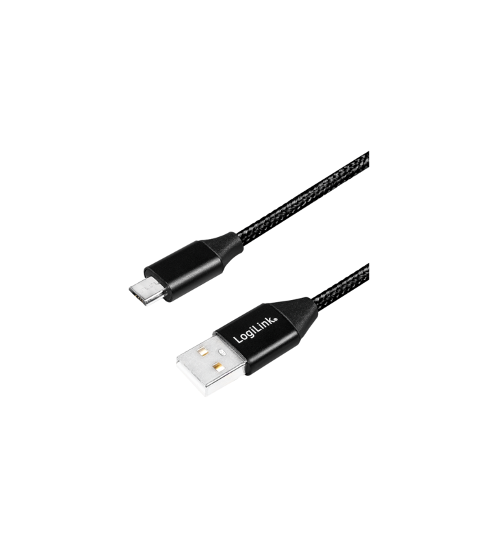 Logilink cu0144 logilink - usb-a 2.0 cable to micro-usb male, 1m