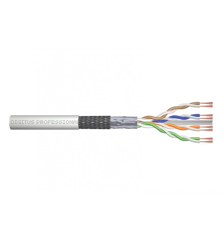 Digitus cat 6 sf/utp twisted pair patch cord, raw