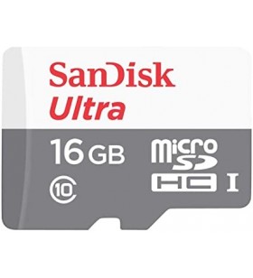 Sandisk ultra sdsquns-016g-gn3mn 16gb 80mb/s uhs-i class 10 microsdhc card
