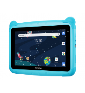 Prestigio smartkids, pmt3197_w_d, wifi, 7" 1024*600 ips display, up to 1.3ghz quad core processor, android 8.1(go edition), 1gb ram+16gb rom, 0.3mp front+2mp rear camera, 2500mah battery