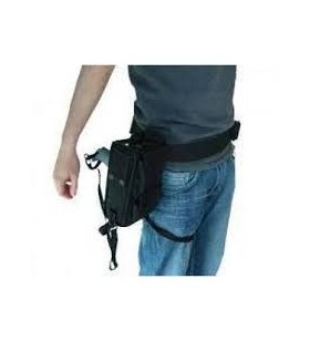 Soft holster and belt/for use with pistol grip