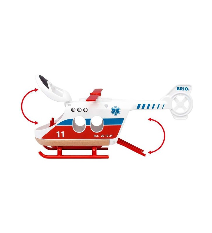Brio world rescue helicopter vehicul de jucărie