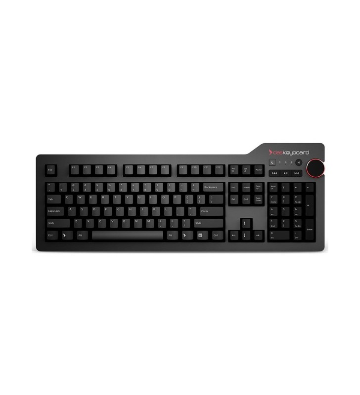 Keyboard 4 professional, tastatură pentru jocuri (negru, aspect sua, cherry mx blue)