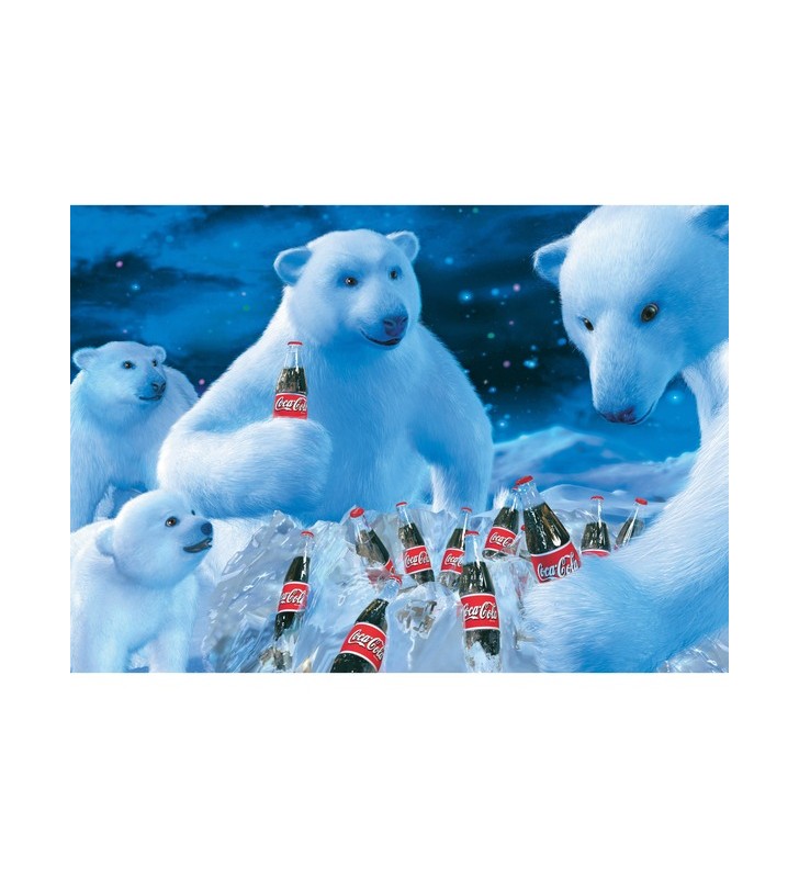Schmidt spiele coca-cola - urși polari, puzzle (1000 bucăți)