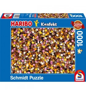 Jocuri schmidt haribo: bomboane, puzzle (1000 bucăți)
